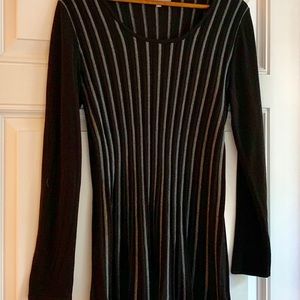Daisy Fuentes Black Sweater Dress XL